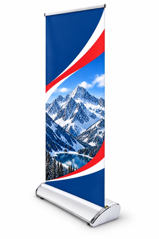 Roll-up VIP łezka z kasetą DROP